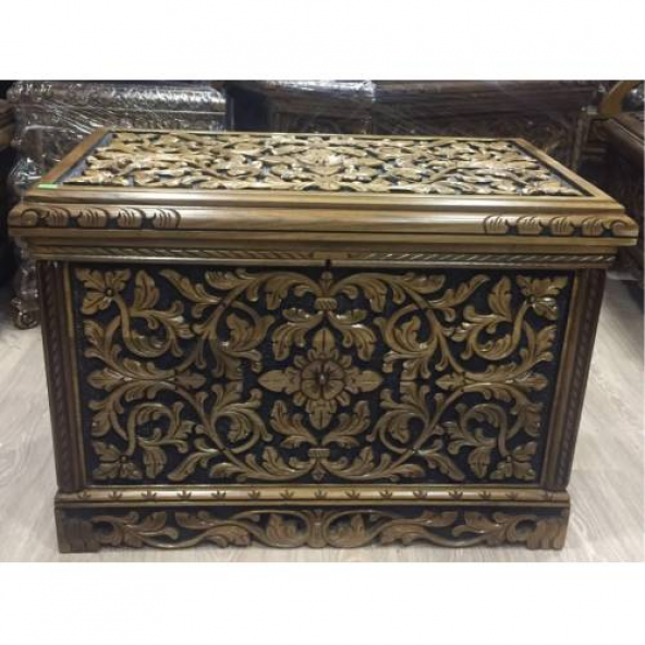 Çeyiz Sandığı Ceviz Ağır El Oyması -Hızlı Kargo (489375354)