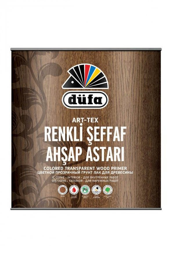 Düfa ART-TEX Renkli Şeffaf Ahşap Astar 2.5 l