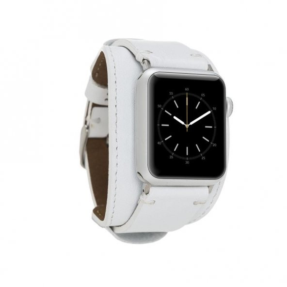 Bouletta Apple Watch Uyumlu Deri Kordon 38-40-41mm Cuff Pulsar F3