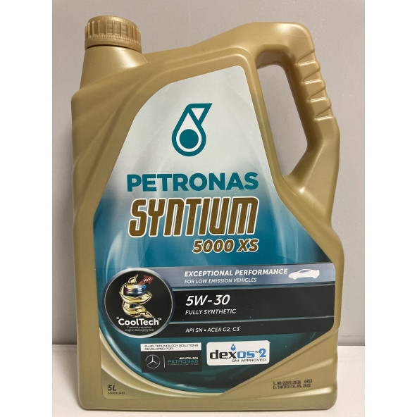 Petronas Syntıum 5000Xs 5W-30 5L Motor Yağı (Dpf'li)