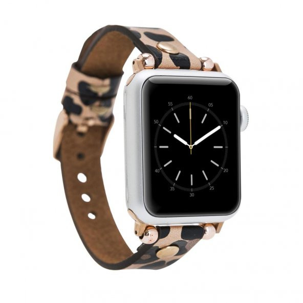 Bouletta Apple Watch Uyumlu Deri Kordon 38-40-41mm GT LE02N