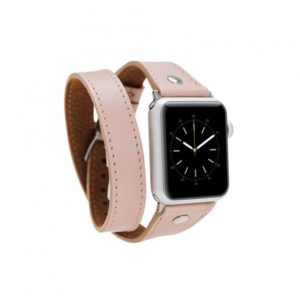 Bouletta Apple Watch Uyumlu Deri Kordon 38-40-41mm Slim DTST NU1