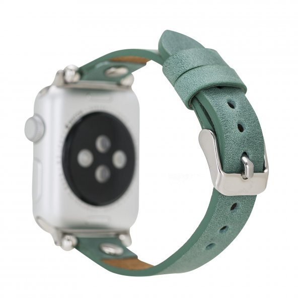 Bouletta Apple Watch Uyumlu Deri Kordon 38-40-41mm Ferro ST CZ12