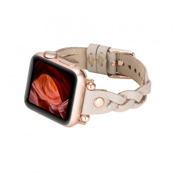 Bouletta Apple Watch Uyumlu Deri Kordon Wanda 38-40-41mm RT ERC3 - 2