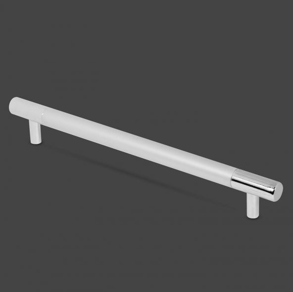 Çekmece Dolap Kapak Kulpu Kulbu 128 mm Mat Krom Kulp - Resim 2