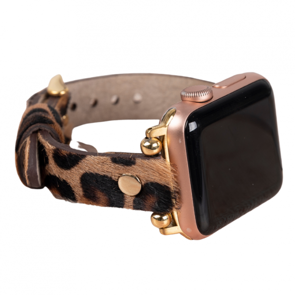 Bouletta Apple Watch Uyumlu Deri Kordon 38-40-41mm GT LEO1N - 2