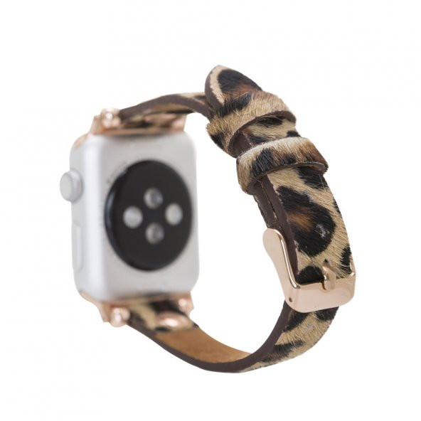 Bouletta Apple Watch Uyumlu Deri Kordon 38-40-41mm RT LEO1N - 1
