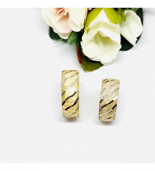 925 Ayar Altın Kaplama Çift Alyans