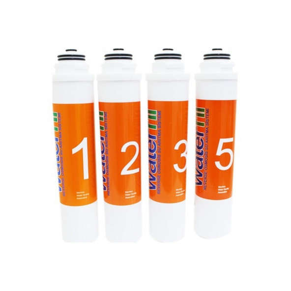 Waterfil İçin Tak Çevir 5'li Filtre Takımı 80GPD ORJİNAL LG Membranlı - 4