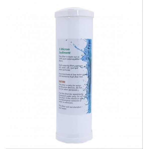 İHLAS Aura Cebilon Açık Kasa Su Arıtma 5'li Lüx 10" Filtre Seti 75GPD BENC Membranlı - 2