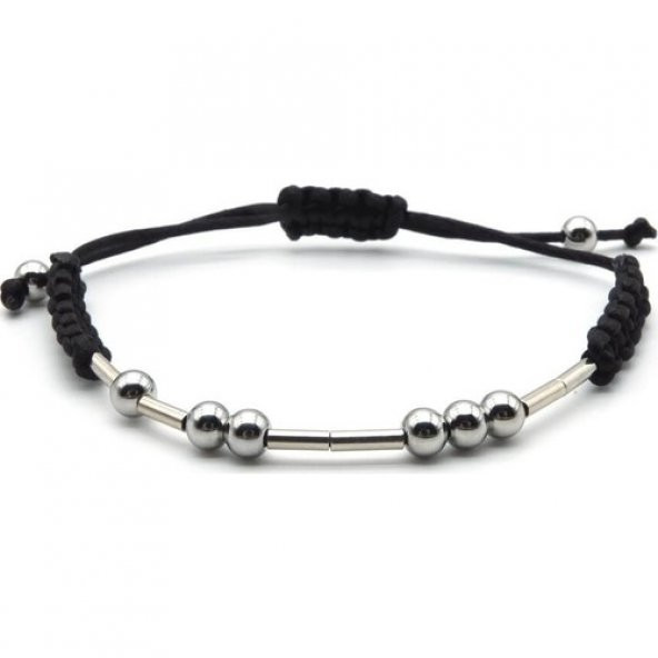 Feans Mors Alfabesi Canım Yazılı Bijuteri Bileklik