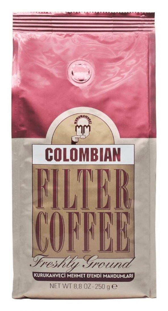 Kurukahveci Mehmet Efendi Colombian Filtre Kahve 250 gr