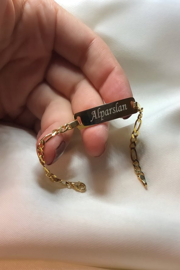 925 Ayar Gümüş Unisex Bebek ve Çocuk Hediyelik Künye - 3