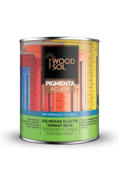 Woodsol Pigmenta Elastik Sonkat Ahşap Boya 0.75 l