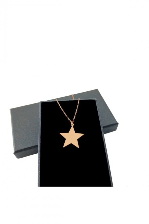Yıldız Model Gümüş Kolye ürün görseli 1