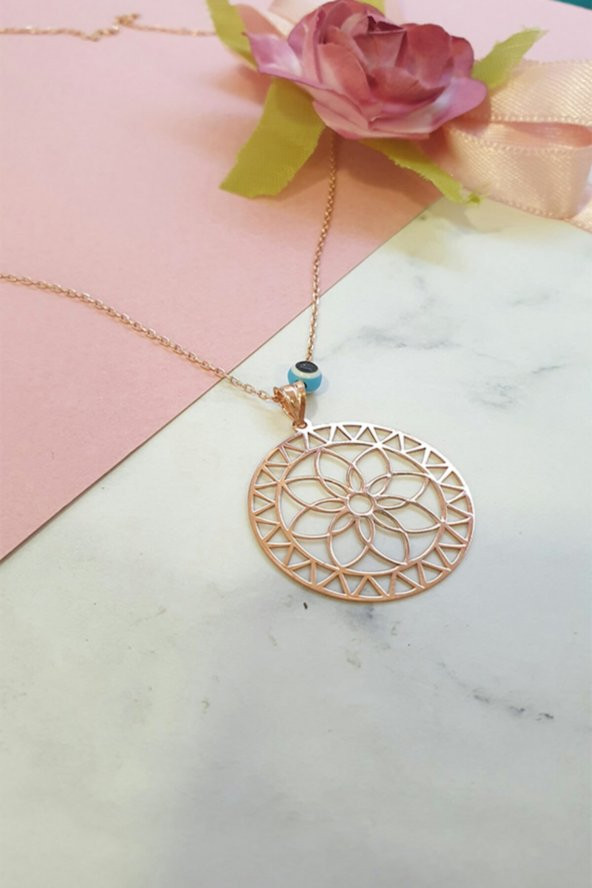 Yaşam Çiçeği Kolye ürün görseli 1