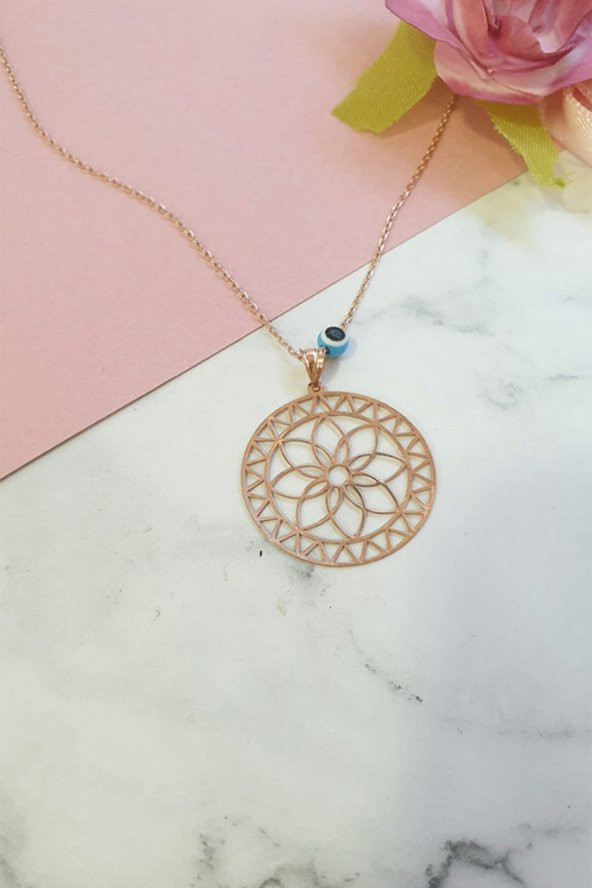 Yaşam Çiçeği Kolye - Resim 2