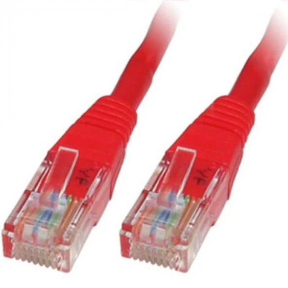 CAT6 Kırmızı Ethernet Kablosu 3m ürün görseli
