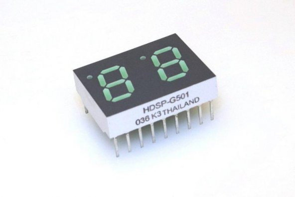HDSP-G501 7 Segment Numeric LED DISPLAY Yeşil ürün görseli