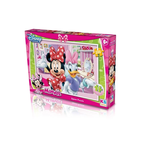 Minnie Çocuk Puzzle 200 Parça