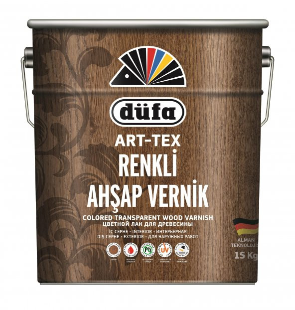 Düfa ART-TEX Renkli Ahşap Vernik 15 l