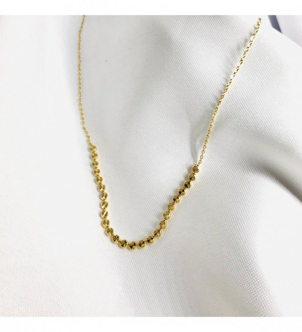 Kalemli İşleme Gümüş Tasarım Kolye