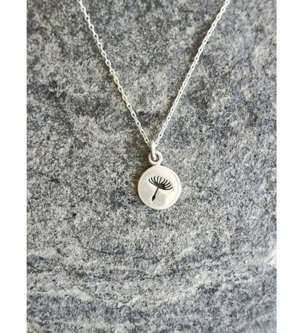 Gümüş Karahindiba Model Kolye Özel Gün Hediyesi ürün görseli 1