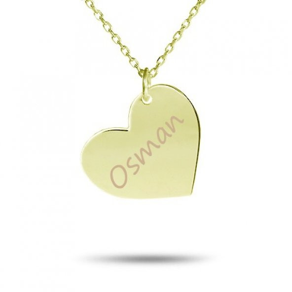 Ejoya İsim Kalp Kolye