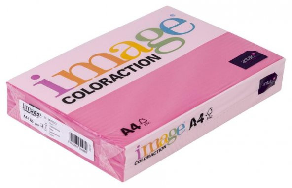 İmage A4 Renkli Fotokopi Kağıdı Açık Pembe 1 Paket 500 Adet
