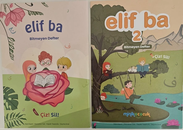 Elif Ba çiz sil kitapları