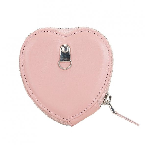 Apple AirPods 2.nesil Uyumlu Deri Kılıf Valentine NU2 Pembe - 4