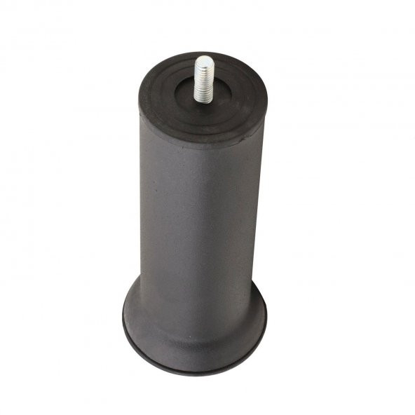 Mobilya Kanepe Baza Koltuk Destek Ayağı M8 Civata Siyah Ayak 15cm ürün görseli