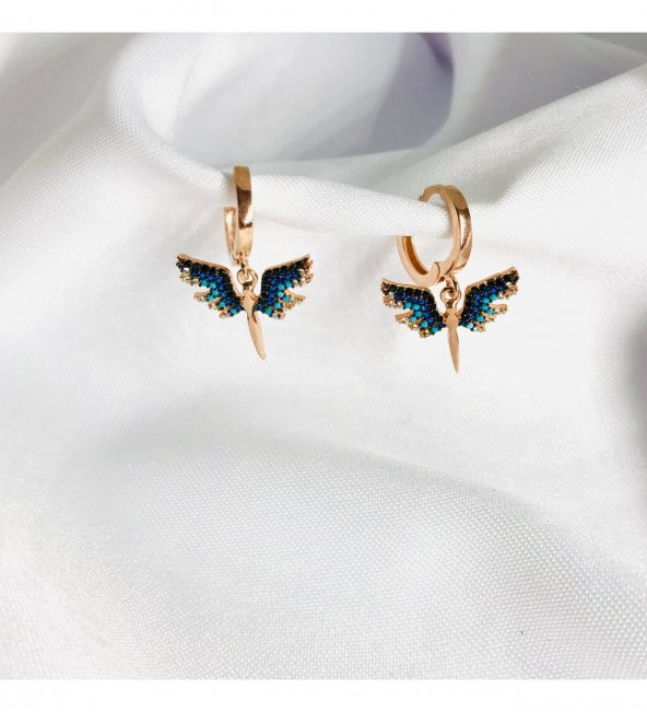 Yusufçuk Model Gümüş Küpe