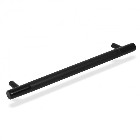 Çekmece Dolap Kapak Kulpu Kulbu 224 mm Mat Siyah Kulp - 4