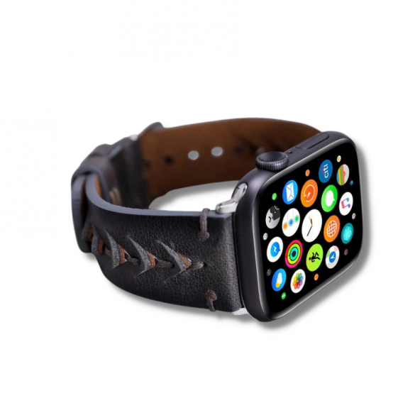 Bouletta Apple Watch Uyumlu Deri Kordon 42-44-45mm Boras VS4EF