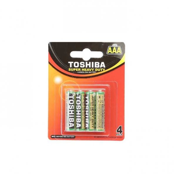 Toshiba R03UG Bls. 4lü - 8
