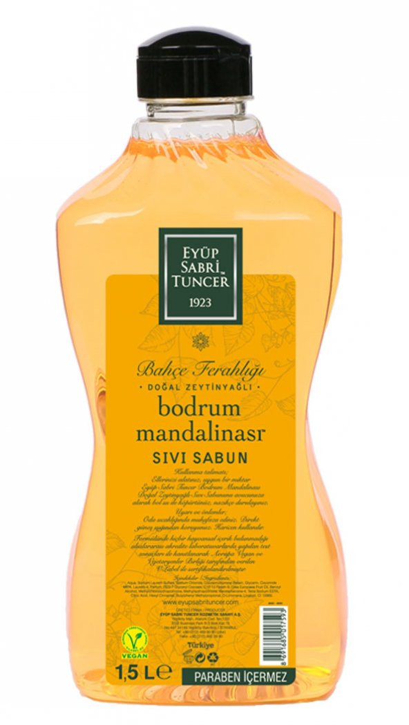 EYÜP SABRİ TUNCER BODRUM MANDALİNASI 1,5LT