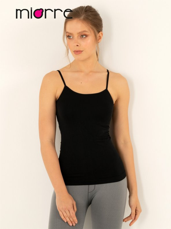 Miorre Seamless Dikişsiz İnce Askılı Tişört - Resim 3
