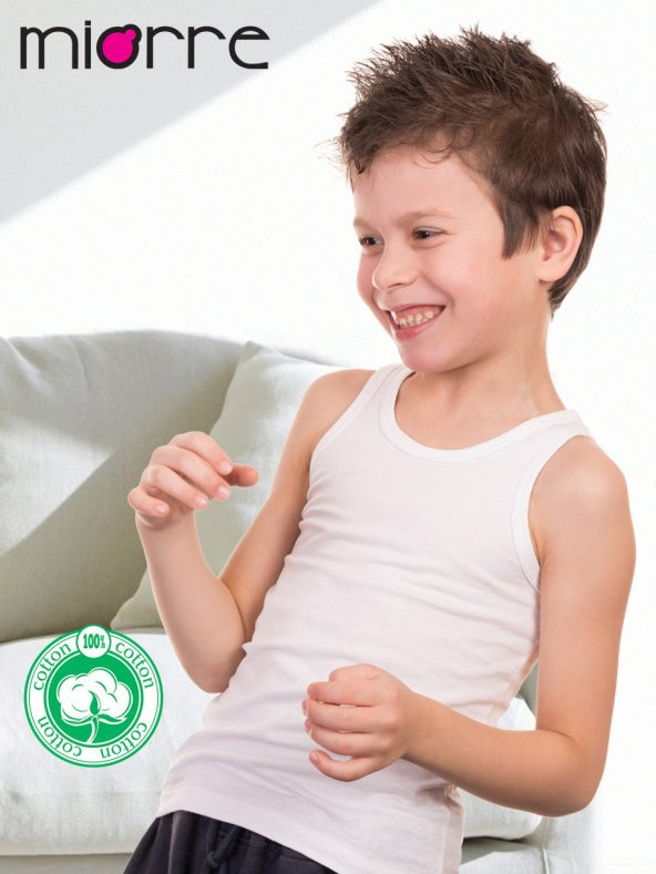 Miorre 100 Pamuk Comfort Erkek Çocuk Atlet - 5