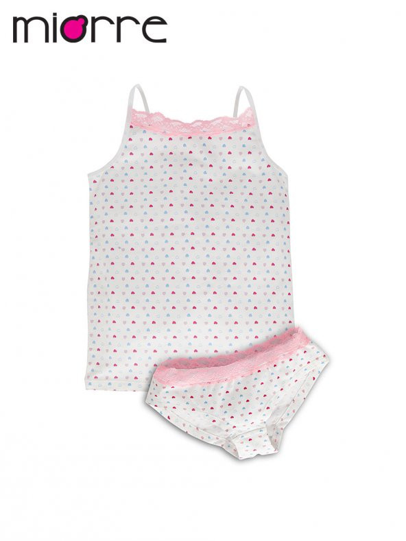 Miorre Kız Çocuk Atlet Külot Takım - Resim 5