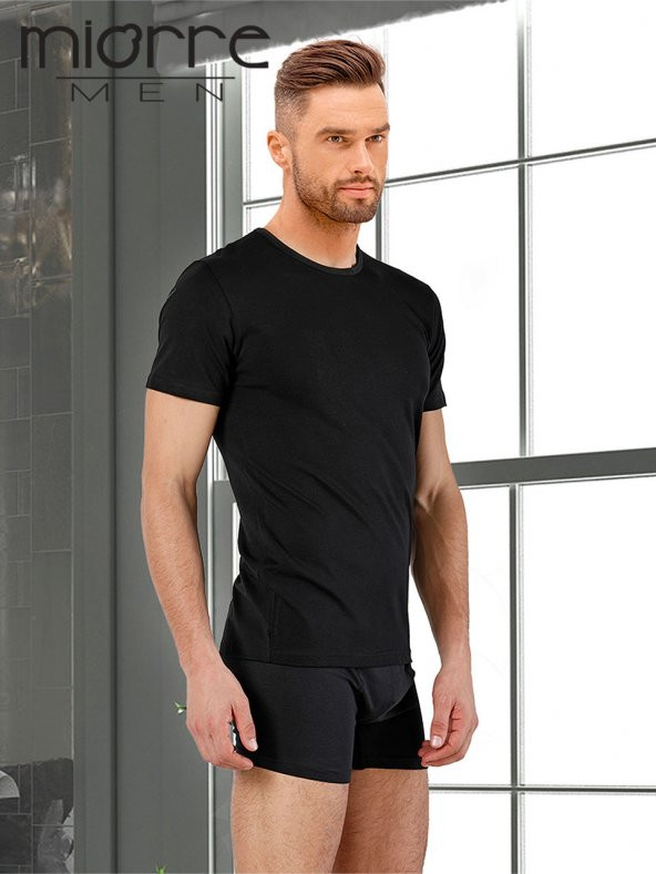 Miorre Modal Strech Sıfır Yaka Kısa Kol Fanila - 4