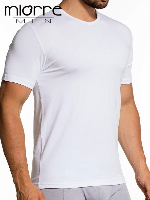 Miorre Modal Strech Sıfır Yaka Kısa Kol Fanila - 2