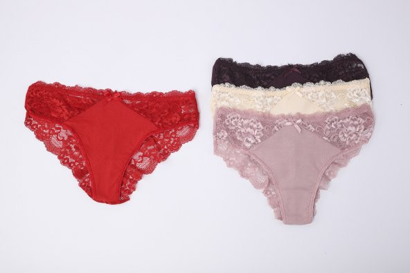 Dantelli Bikini 4 Lü Paket ürün görseli