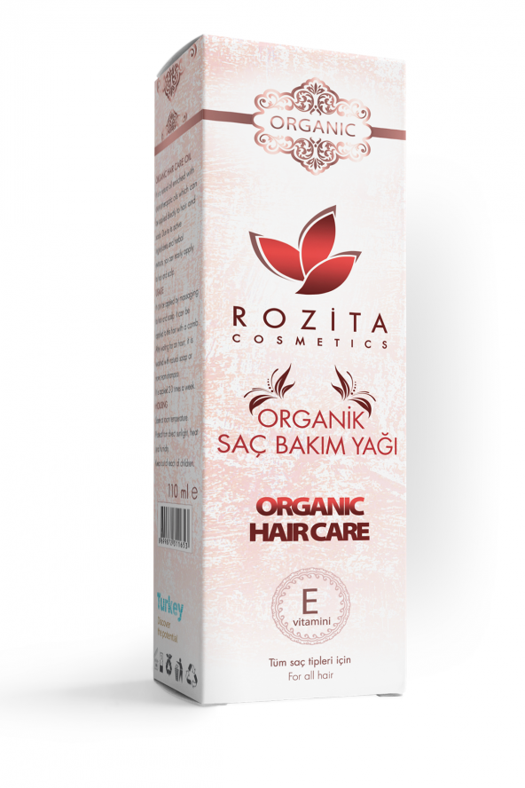Rozita Organik Saç Bakım Yağı 110 ml