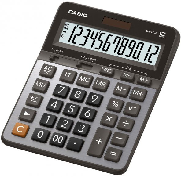 CASIO GX-120B MASA TİPİ 12 HANE HESAP MAKİNESİ