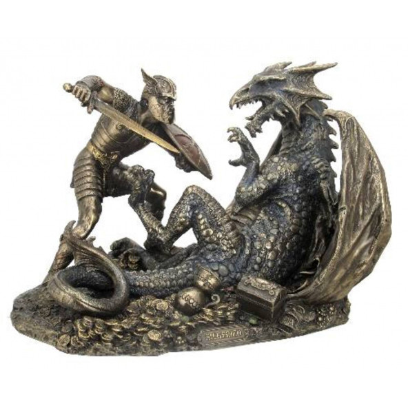 WISE Veronese Serisi-Wise Mitoloji & Tarih-SIEGFRIED DRAGON AVI İSK.MİTH.-19*30*18 CM. - 1