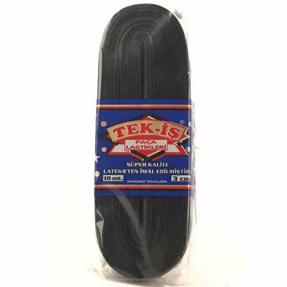 Yassı Bel Lastiği 3 Cm ( 1 Metre ) - 3