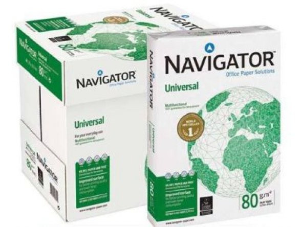 Navigator A4 500 x 5 Paket 80 Gr Fotokopi Kağıdı (2500 Yaprak)