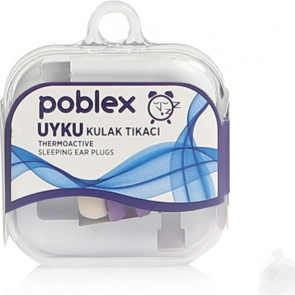 Poblex Uyku ve Seyahat Kulak Tıkacı