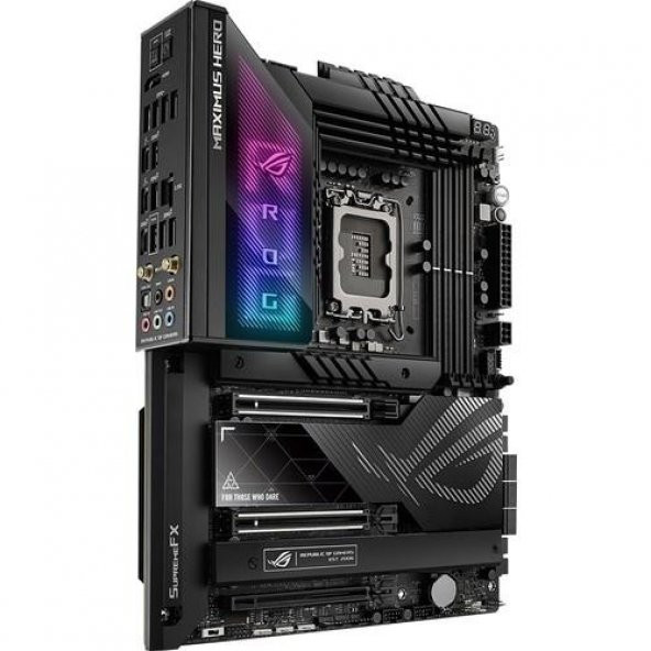 ASUS ROG MAXIMUS Z790 HERO INTEL Z790 LGA1700 7200 DDR5 ATX GAMİNG ANAKART (ROG MAXIMUS Z790 HERO) - 3